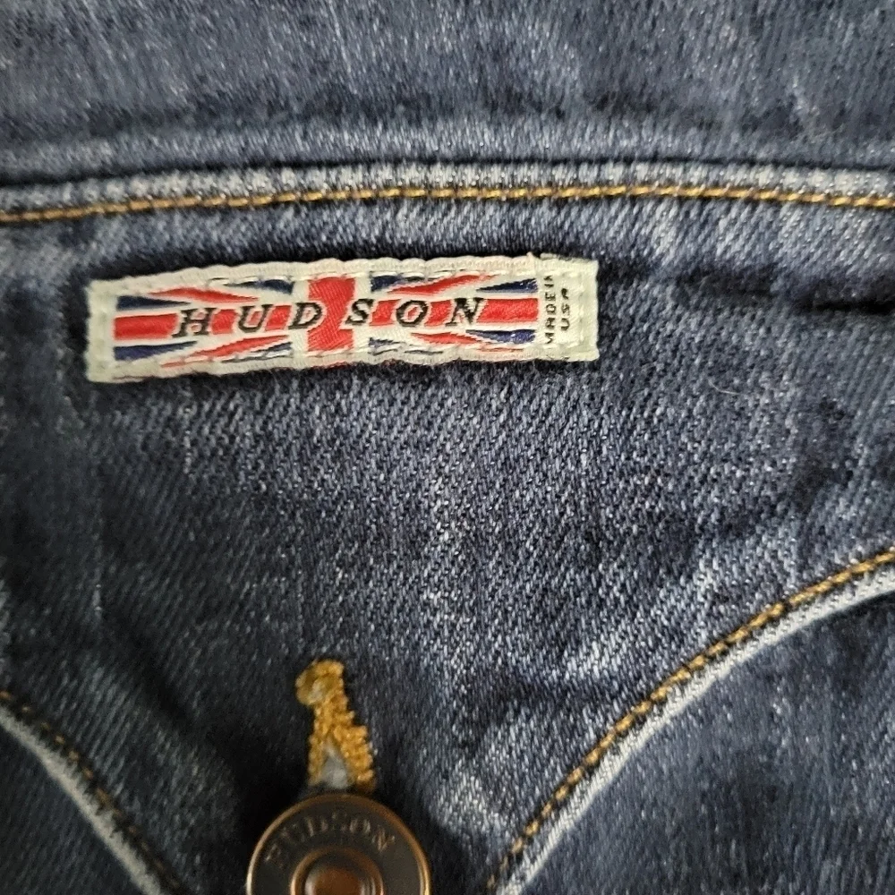 Hudson Carly Midrise Straight Leg Jeans Size‎ 24